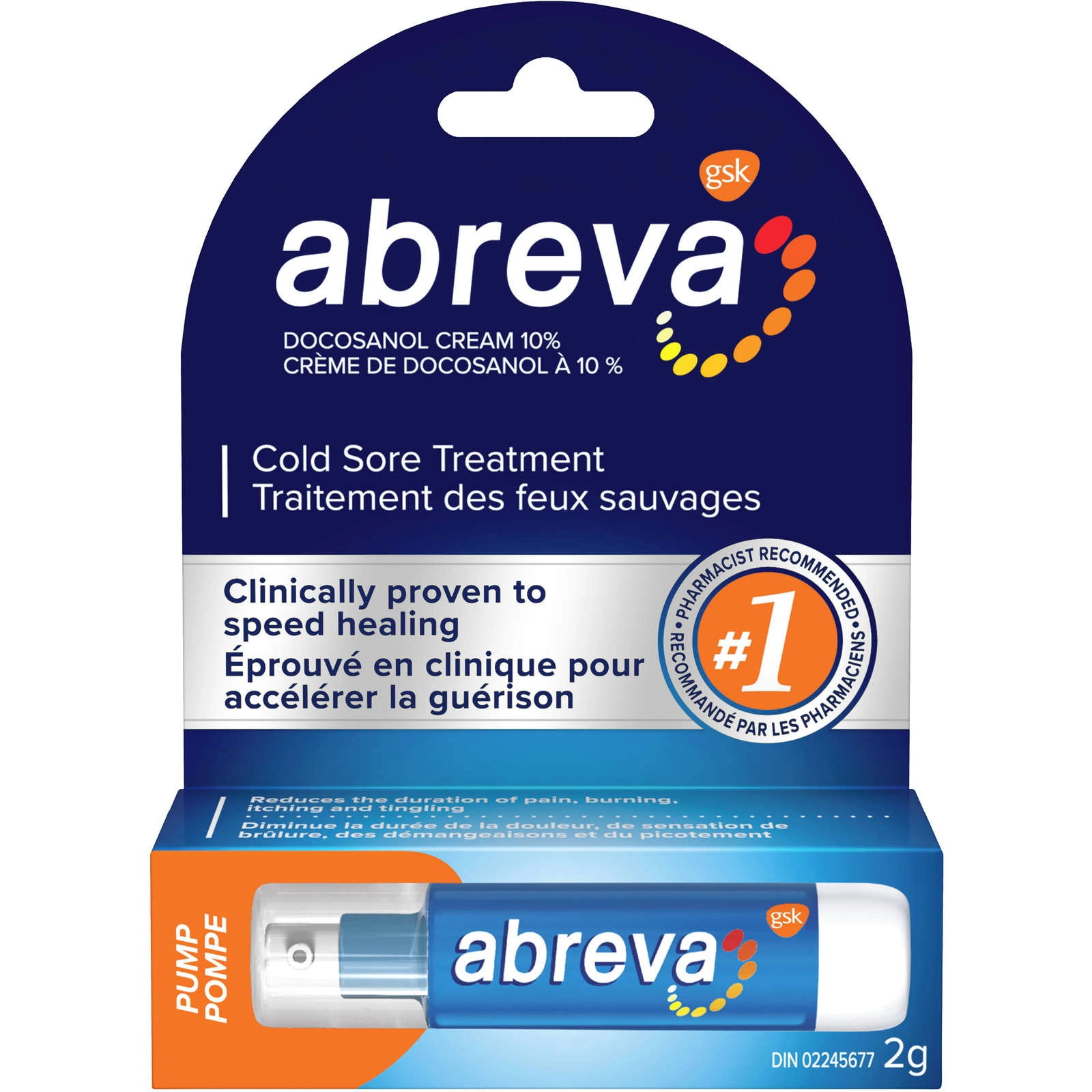 Abreva Cold Sore Treatment Cream 2g Soothes Heals Fast 1 Abreva Cold Sore Treatment Cream 2g Soothes Heals Fast 1