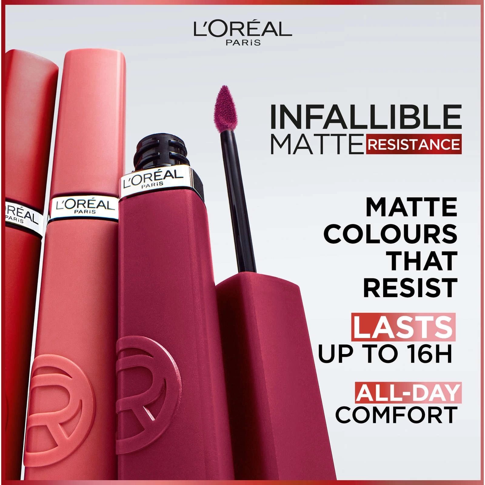L’Oréal Paris Infallible 2-Step Lipstick – Assorted Shades – New With Box
