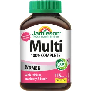 100% Complete Multivitamin for Women - 115 ct 