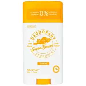100% Natural Aluminum Free Deodorant by Green Beaver - Eco-Friendly, No Animal Testing, Recyclable Packaging