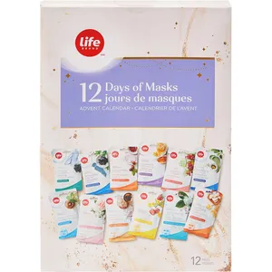 12 Days of Masks Advent Calendar - 12 Unique Face Masks for a Radiant Glow and Firmer-Looking Skin