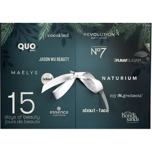 15 Days of Beauty Advent Calendar with Skin Care & Makeup Essentials for the Beauty Lover