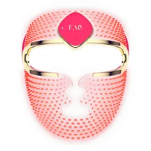 201 RGB LED Silicone Face Mask for Anti-Aging, Skin Brightening & Imperfection Reduction