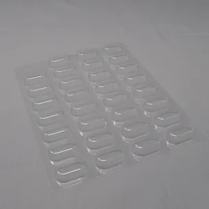 31-Day Book-Style Clear Blister Pack for Medication Management - 1000 Units