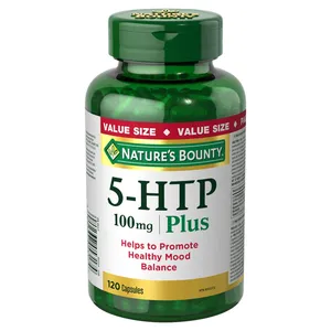 5-HTP Pills 100mg Supplement for Balanced Mood, Fibromyalgia Relief & Migraine Prevention