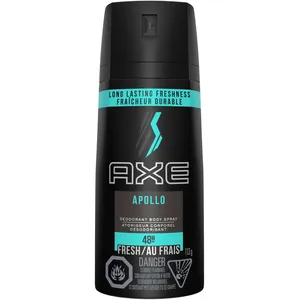 AXE Apollo Deodorant Body Spray 113g - Fresh Scent, Dual Action Odor Protection, Masculine Fragrance