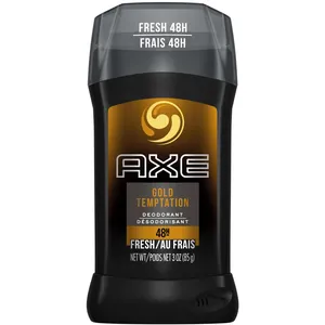 AXE Gold Temptation Antiperspirant Stick 76g - 48 Hour Sweat Protection for Men with Irresistible Scent