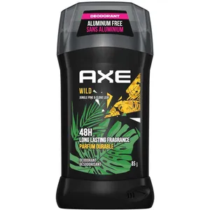 AXE Wild Jungle Pine & Clove Leaf Deodorant Stick for Men, 48h Odour Protection, 85g