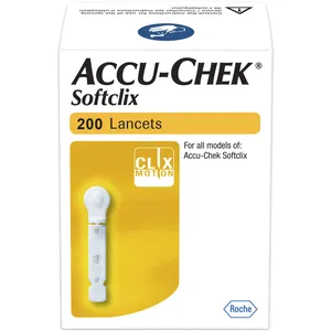 Accu-Chek Softclix Lancets for Pain-Free Blood Sampling - Easy to Use, 100 Count