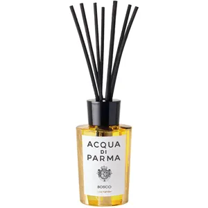 Acqua di Parma Bosco Diffuser - Limited Edition Glass Bottle with Vibrant Gold Patterns
