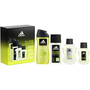 Adidas Pure Game Giftset - Eau de Toilette, After Shave, Deo Natural Spray, Body Wash