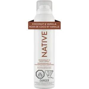 Aerosol-Free Coconut & Vanilla Deodorant - Aluminum-Free, Paraben-Free, 5-Star Rated Protection