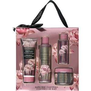 Air & Water Alchemy Living Body Lotion, Bubble Bath, Scrub & Shower Gel Set - 75ml, 200ml, 100ml, 60ml