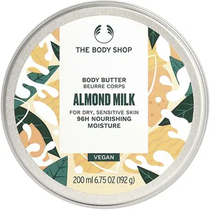 Almond Milk Body Butter - Nourishing Moisturizer for Dry, Sensitive Skin with 96hr Hydration