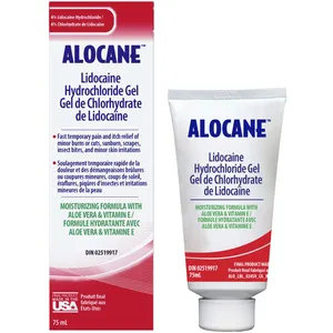 Alocane Lidocaine Hydrochloride Gel with Aloe Vera & Vitamin E for Fast Pain Relief