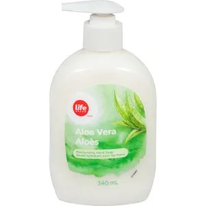 Aloe Vera Moisturizing Hand Soap - Life Brand - Gentle Formula for Soft Hands - 12 fl oz