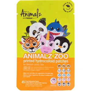 Animal Print Masque Bar Patches - NUDE, Perfect for Brightening and Hydrating Your Skin