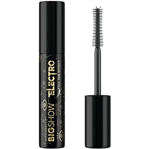 Annabelle Bigshow Electro Full Fan Effect Mascara Black - 24hr Long-Lasting, Volumizing Formula