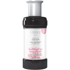Aromatic Foam Bath with Rose & Green Tea for Mind & Body Well-Being, Dermatologically Tested