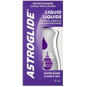 Astroglide Liquid Personal Lubricant - Water-Based, Long-Lasting, Easy Clean-Up, Condom Compatible