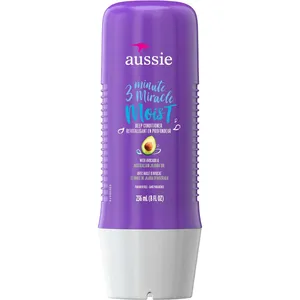 Aussie Miracle Moist 3 Minute Deep Conditioner - Avocado & Jojoba Oil for Dry Hair, 236 mL