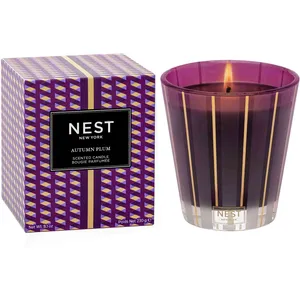 Autumn Plum Classic Candle - NEST New York - Sweet Woody Aroma of Wild Plum, Cinnamon & Patchouli