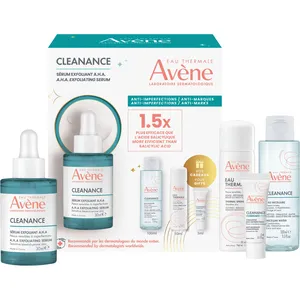 AvÃ¨ne Cleanance A.H.A Serum Holiday Kit - Exfoliating Serum & Complete Routine for Refined Skin