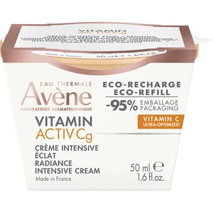 Avène Vitamin Activ Cg Radiance Cream 1.8% Vitamin Cg, Anti-Aging, Vegan, Hydrating Eco-Refill