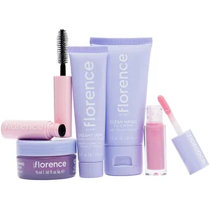 Ava's Mini & Mighty Essentials Kit - Clean Skincare Set with Face Wash, Moisturizer, Mask, Lip Gloss, and Mascara