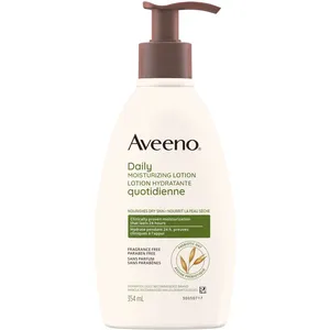 Aveeno Daily Moisturizing Lotion - 24-Hour Hydration for Soft, Healthy Skin, Fragrance-Free, Non-Greasy