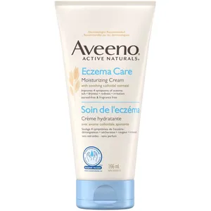 Aveeno Eczema Care Moisturizing Cream - Relieves Dry, Itchy Skin, Fragrance-Free, Gentle for Babies