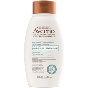 Aveeno Rose Water and Chamomile Conditioner for Sensitive Skin - Sulfate-Free, Softening Formula