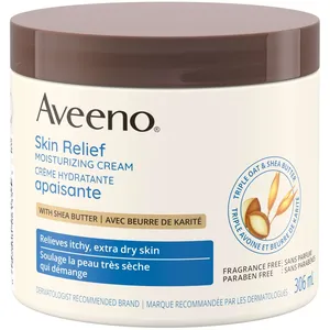 Aveeno Skin Relief Moisturizing Cream for Extra-Dry Itchy Skin - 24-Hour Hydration
