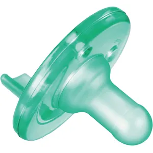 Avent Soothie Pacifier 0-3m, Green, 2-Pack, SCF190/01 - Hospital-Grade, BPA-Free Silicone