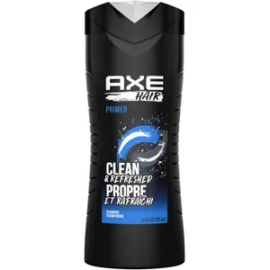 Axe 2-in-1 Shampoo Primed Just Clean 473ML - Touchably Clean Hair with Fresh Scent for Men
