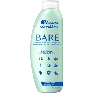 BARE Pure Clean Anti-Dandruff Shampoo for Oily Hair & Scalp with Coconut Water Scent