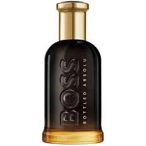 BOSS Bottled Absolu Parfum Intense for Men - Woody-Leathery Fragrance, Leather, Cedarwood Notes