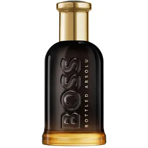 BOSS Bottled Absolu Parfum Intense for Men - Woody-Leathery Scent, Long-Lasting Fragrance Experience