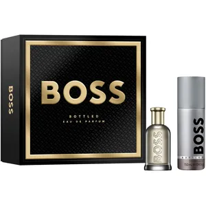 BOSS Bottled Festive Gift Set for Men - Eau de Parfum 50ml & Deodorant Spray 150ml