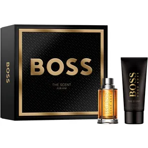 BOSS The Scent Eau de Toilette Festive Gift Set for Men - 50ml EDT & 100ml Shower Gel