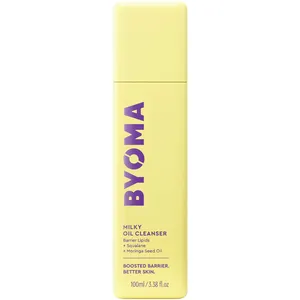 BYOMA Milky Oil Cleanser - Nourishing Oil-to-Milk Makeup Remover with Moringa & Squalane