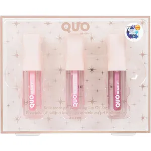 Balletcore pH-Adjusting Lip Oil Set - Tutu Tint, Ballet Blush, Prima Pink for Soft, Hydrated Lips
