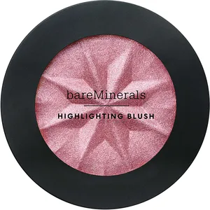 BareMinerals Gen Nude Highlighting Blush Mauve Glow - 2-in-1 Blush & Highlighter for a Natural Glow