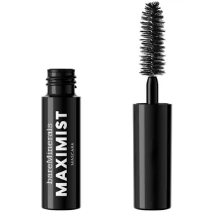 BareMinerals Maximist Mascara Mini Maximum Black - Ultra-Volumizing Vegan Formula for Lush Lashes