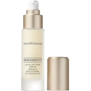 BareMinerals Skinlongevity Long Life Herb Serum - Vegan Anti-Aging Solution for All Skin Types