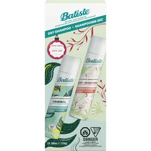Batiste Dry Shampoo Holiday Gift Pack - Refreshing Hair Care with Bare & Original Scents