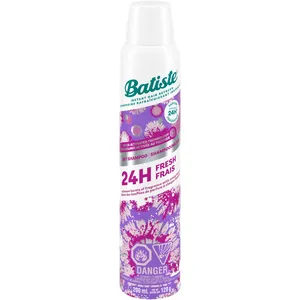 Batiste Touch Activated Dry Shampoo 200ml - 24H Freshness with Scent Releasing Technology