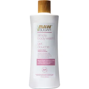 Beach Rose & Coconut Milk Body Wash for Sensitive Skin - Nourishing, Vegan, Cruelty-Free Formula