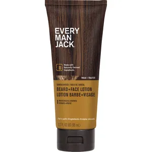 Beard and Face Lotion Sandalwood - Hydrating Daily Lotion for Itch-Free, Flake-Free Beard Care