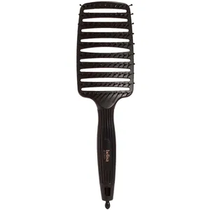 Belisa Vented Brush by Lunata - Black, Perfect for All Hair Types, Fast Blow Drying & Styling
